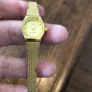 Gold Citizen watch